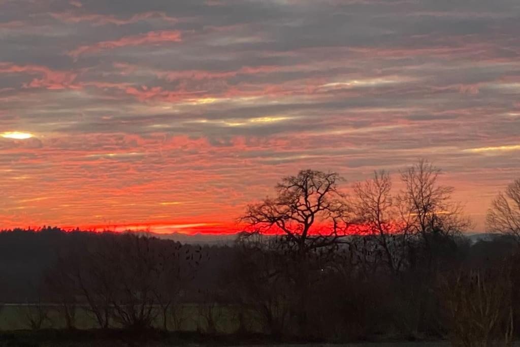 Appartamento Panorama Saentisblick Hergatz Esterno foto