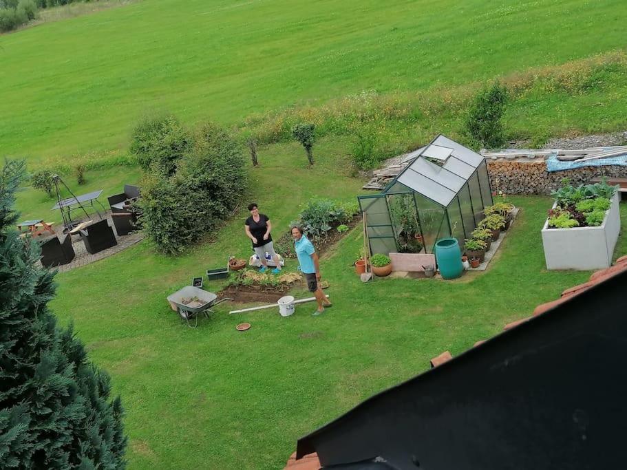 Appartamento Panorama Saentisblick Hergatz Esterno foto
