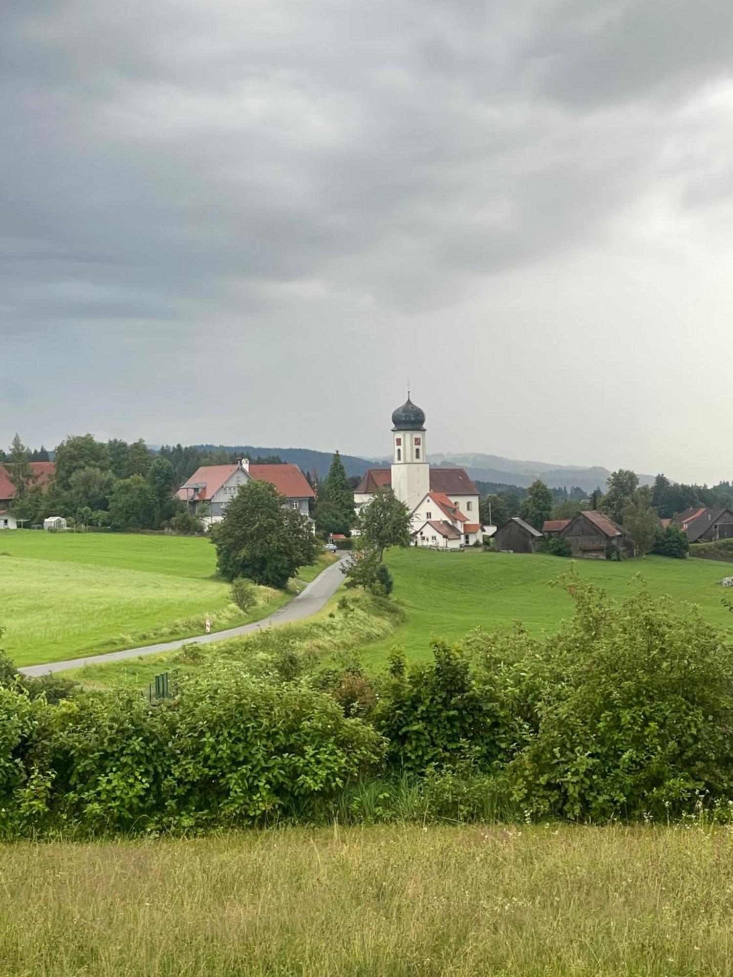 Appartamento Panorama Saentisblick Hergatz Esterno foto